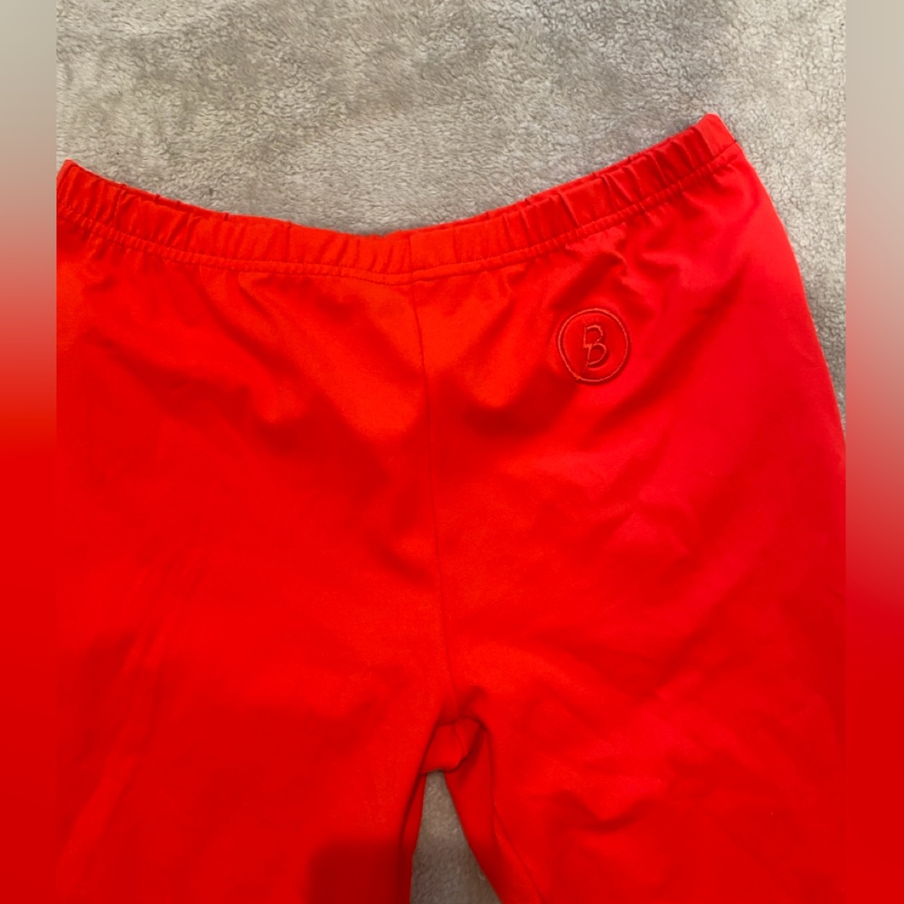 Body by Raven Tracy Bright Red hooded body suit